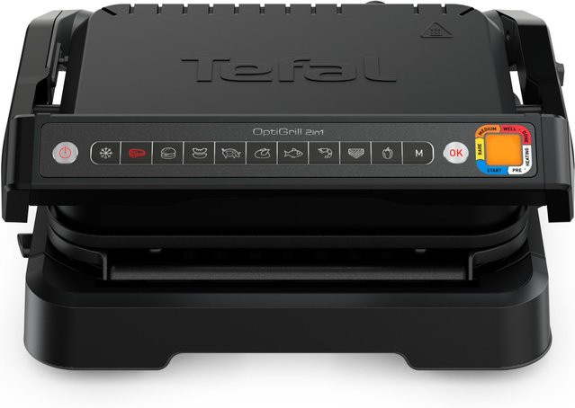 Tefal Optigrill 2in1 Kontaktgrill GC7728 in Schwarz mit App-Control - Bild 1