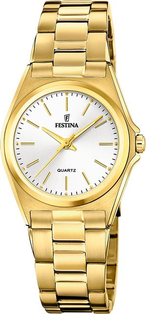 Festina Damenuhr, Quarz, Edelstahl, Silber, 31 mm - Bild 1
