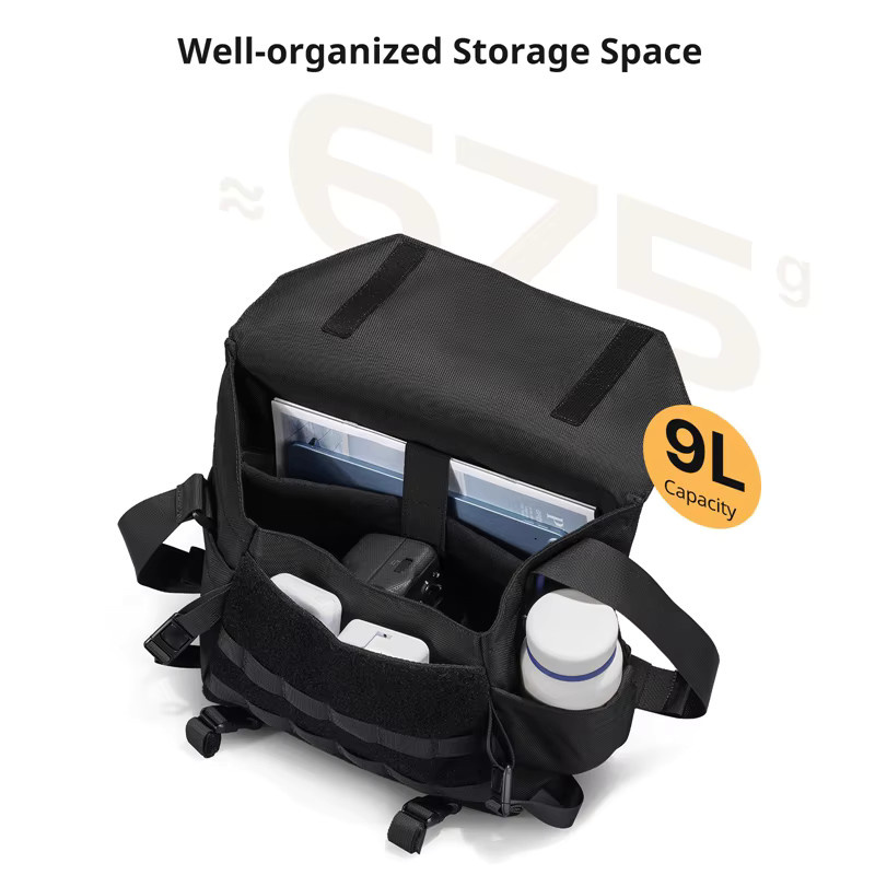 Ulanzi BC08 Universal-Kameratasche in Schwarz mit 9 l Kapazität für DSLR und spiegellose Kameras - Bild 2