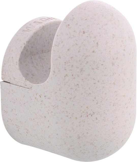 Wagner Wandhaken Hooks4home Pill aus Bio Kunststoff in Hellgrau B: 50 mm, T: 30 mm, H: 35 mm - Bild 1