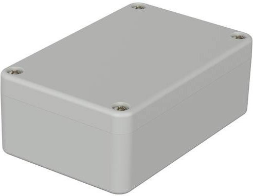 Bopla EUROMAS M 208 Industrie-Gehäuse aus Polycarbonat in Lichtgrau RAL 7035, B/T/H: 98 x 64 x 36 mm - Bild 1