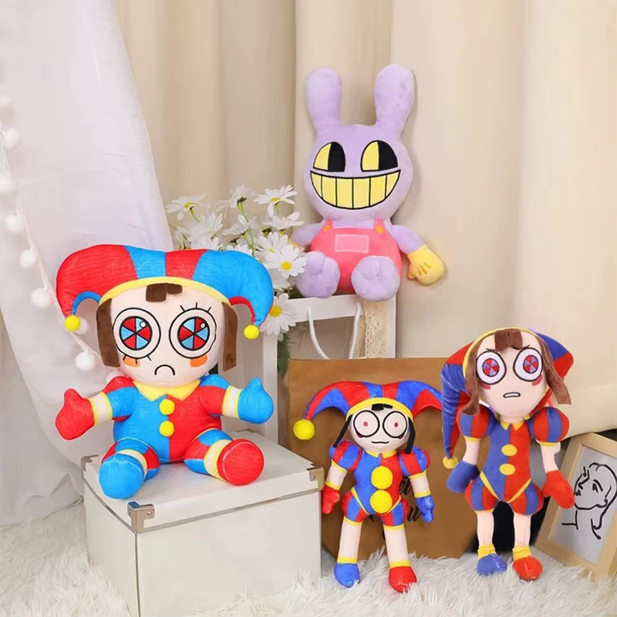 Bandai The Amazing Digital Circus Clown Ragatha Pomni Jax Puppe Plüsch - Bild 3