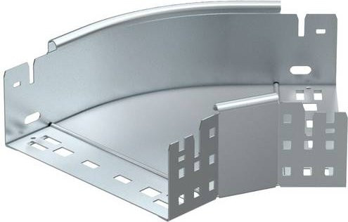 OBO Bettermann Bogen aus Metall in Silber, Breite: 20,0 cm, Höhe: 8,5 cm - Bild 1