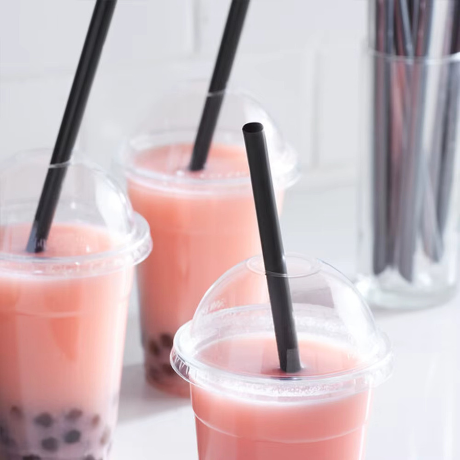 ZOMASOU Trinkhalme für Milchshakes und Bubble Tea in Schwarz und Blau - Bild 4