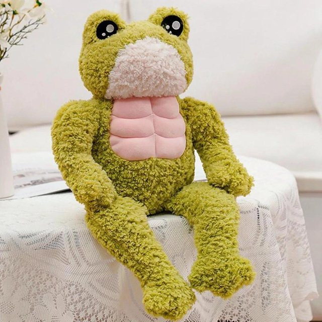 Yiran toy Lustige Hässliche Frosch Ente Plüschpuppe, 6er Pack, 35cm - Bild 1