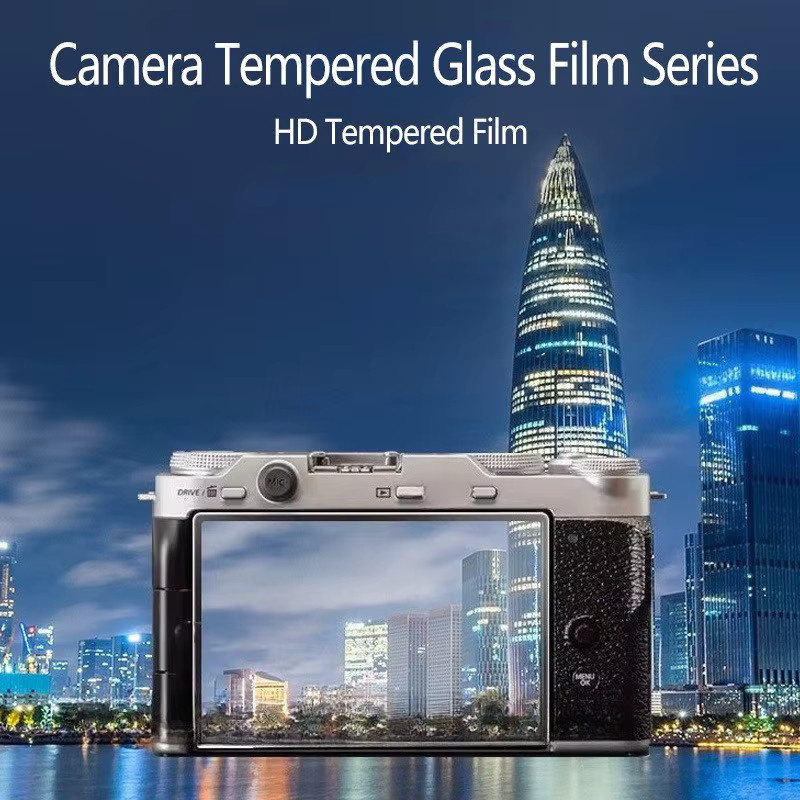 3er-Pack Displayschutzfolie aus gehärtetem Glas für Panasonic LUMIX DC-TZ99, ZS99, S1H, S1RM2, FZ85D, FZ1000 II, TX2 und LX100 II, transparent - Bild 3