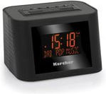 Karcher Stereo-Radiowecker DAB 2420 mit DAB+ und UKW in Schwarz - Bild 1