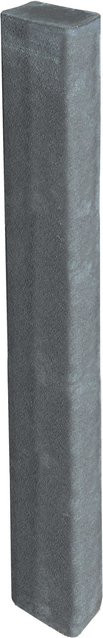 Diephaus Rechteck-Palisade Anthrazit B/H/T: 120 x 8 x 20 cm - Bild 1