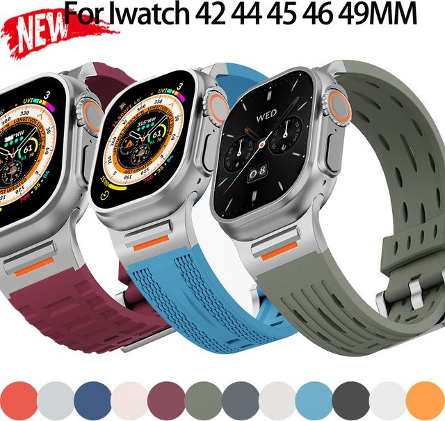 CAOWTAN Uhrenarmband Silikon, Unisex - Bild 1