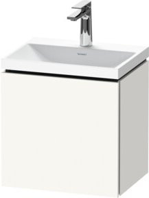 Duravit L-Cube Möbel-Set weiß matt, wandhängend, B/T/H: 45 x 35 x 48 cm - Bild 1