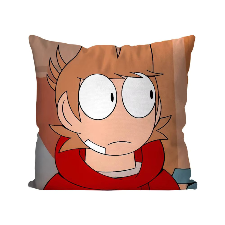 52TOYS Eddsworld Tord Kissenbezug, quadratisches Design in Multicolour, B/T/H: 40 x 40 x 40 cm - Bild 5