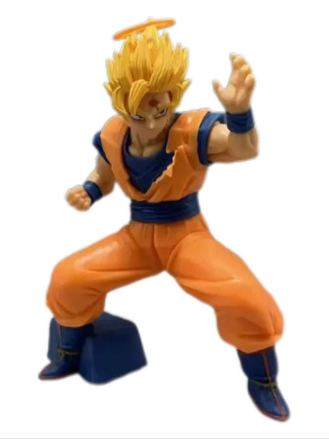 Bandai Dragon Ball Z Anime Figur Goku Action-Statue aus PVC in Multicolor, Höhe: 16,5 cm - Bild 3