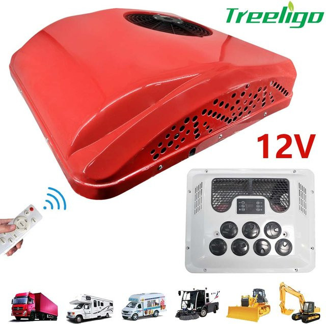 Treeligo Elektrische Dachklimaanlage 12V zum Heizen und Kühlen für Wohnmobil, LKW, Camper und Wohnwagen - Bild 1