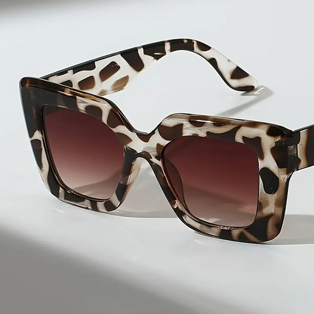 CAIPAI Sonnenbrille, Vollrand, Square, Kunststoff, braun - Bild 1
