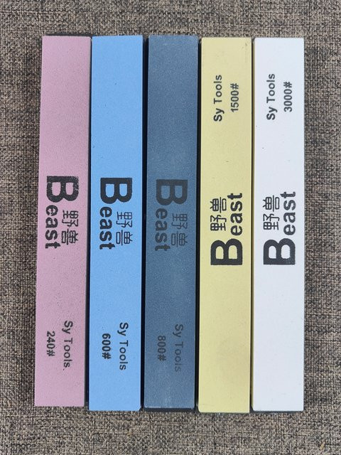 Sy tools Korund Schleifstein Set für Ruixin Pro 008 009, 5 Stück, Mehrfarbig - Bild 1