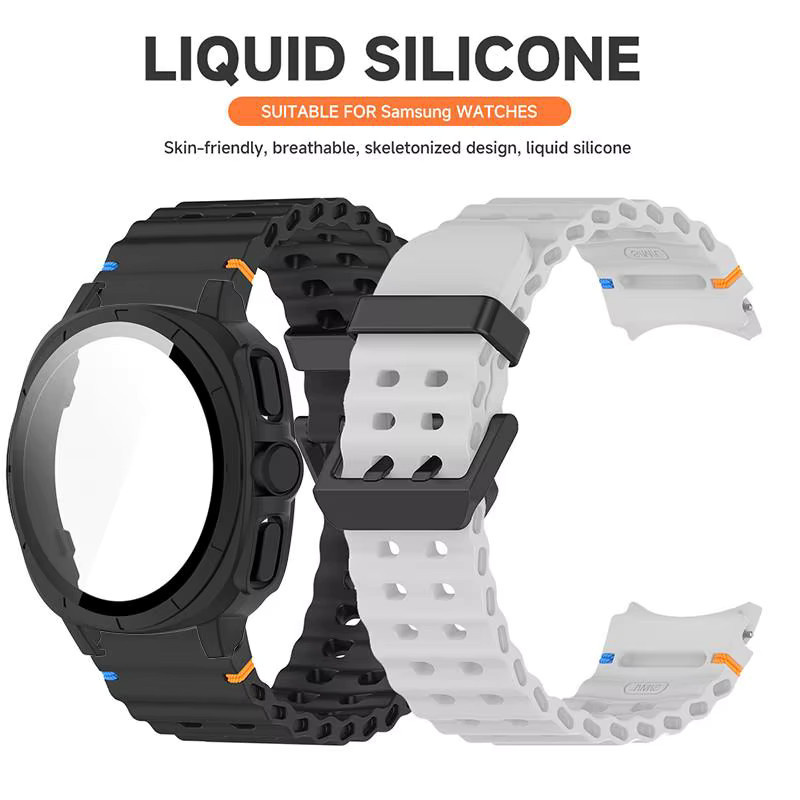 FancyWrist Uhrenarmband Silikon, Samsung Galaxy Watch 7 44 mm 40 mm, Unisex - Bild 2