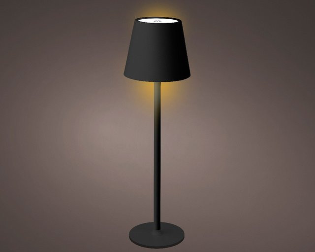 Lumineo LED Tischlampe kabellos in Schwarz, dimmbar per Touch mit USB-Anschluss und CCT-Funktion - Bild 1