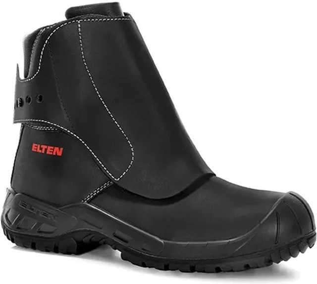 Elten Sicherheitsstiefel Luis S3 Hi aus Rindleder in Schwarz Gr. 46 - Bild 1