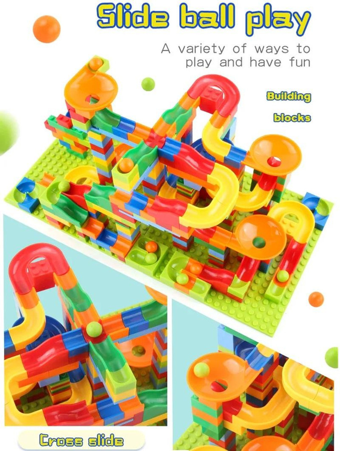 Linyi toy Labyrinth Fairway Bauen Ziegel Montage 6-12 Jahre - Bild 2