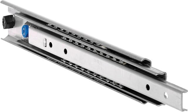 Accuride Kugelkäfigführung Ds5321 Überauszug aus Edelstahl in Silber, Länge: 790 mm - Bild 1