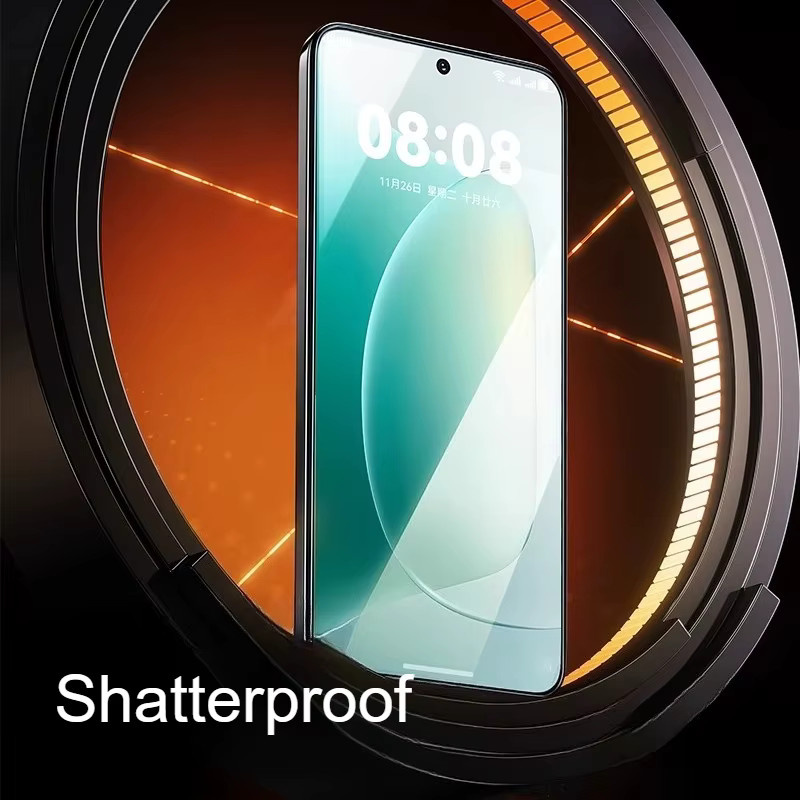 SmartDevil Hartglas-Schutzfolie für Honor Magic 8 Pro und Honor 300, Transparent, HD Displayschutz mit Anti-Fingerabdruck-Funktion - Bild 4