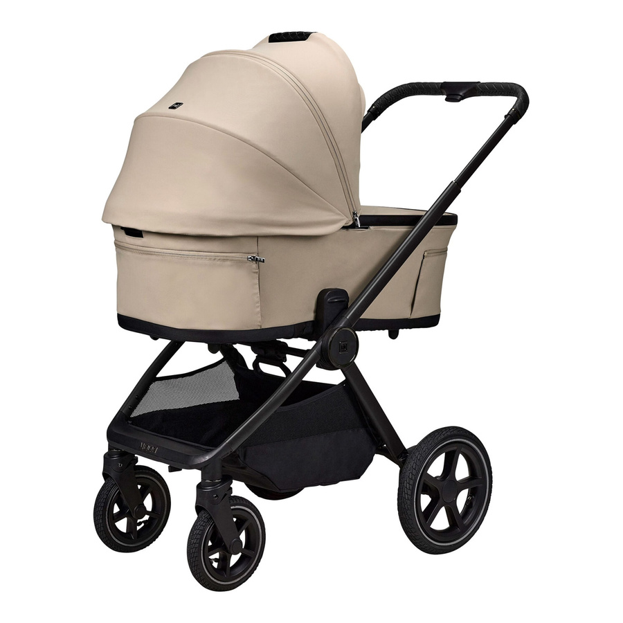 Moon Diamond Kombikinderwagen GIO FOLD Air in Beige mit Aluminiumgestell und Federung - Bild 2