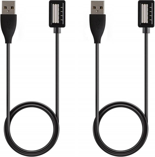 Suunto Ersatzladegeräte, 2er-Pack, USB, Schwarz - Bild 1