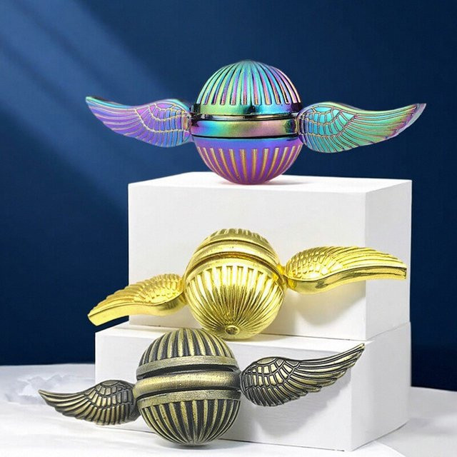 soulbao Metallflügel Fingerspitzen-Gyroskop Fidget Spinner, Anti-Druck-Fingerspitzen-Gyroskop - Bild 1