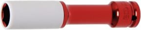 BGS Kraft-Schoneinsatz 7103, Antrieb Innenvierkant 12,5 mm (1/2 Zoll), SW 21 mm, Rot - Bild 1