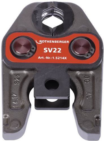 Rothenberger Pressbacke Standard SV22 aus gehärtetem Stahl in Grau - Bild 1