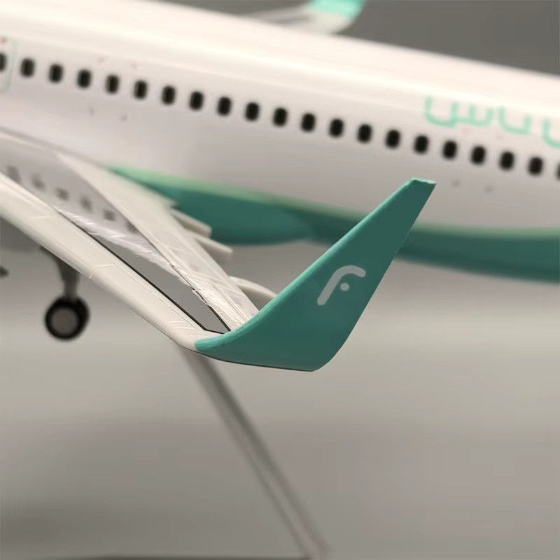 ZOCO Saudi Flynas Air A320 Flugzeugmodell-Bausatz, Harz, 47cm - Bild 2