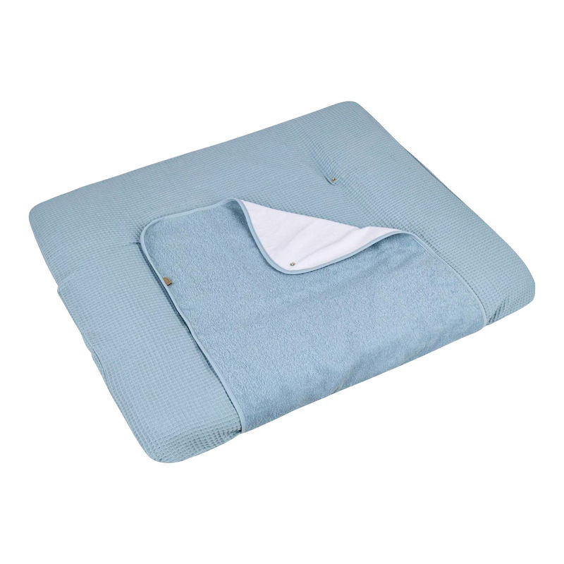 Sterntaler Wickelauflagenbezug Waffelpiqué in Blau - Bild 2
