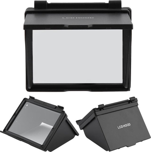 Nikon LCD-Displayschutz und Pop-up-Kamera Sonnenblende in Grau für Nikon D500 - Bild 1