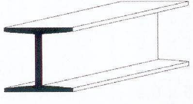 Evergreen H-Profil, 350x6,3x6,0 mm, 2-teiliges Set - Bild 1
