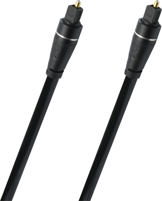 Oehlbach Opto Link Optisches Toslink Digitalkabel, Schwarz, Länge: 0,75 m - Bild 1