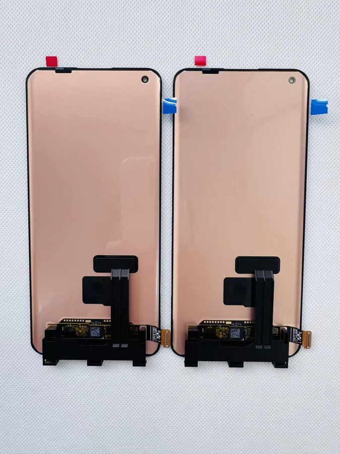 OnePlus 10 Pro Original AMOLED Display mit Touch Panel Digitizer und Rahmen in Gold, 6,7 Zoll - Bild 1