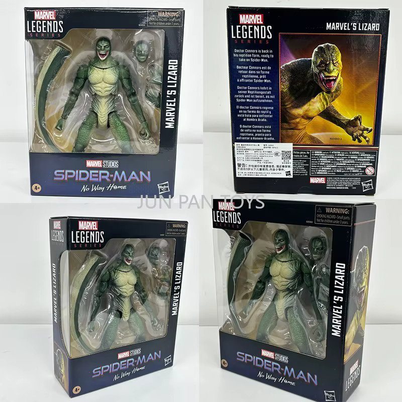 Marvel Legends Series Doc Ock Lizard, Actionfigur, biegbare Tentakel, ab 3 Jahren - Bild 3