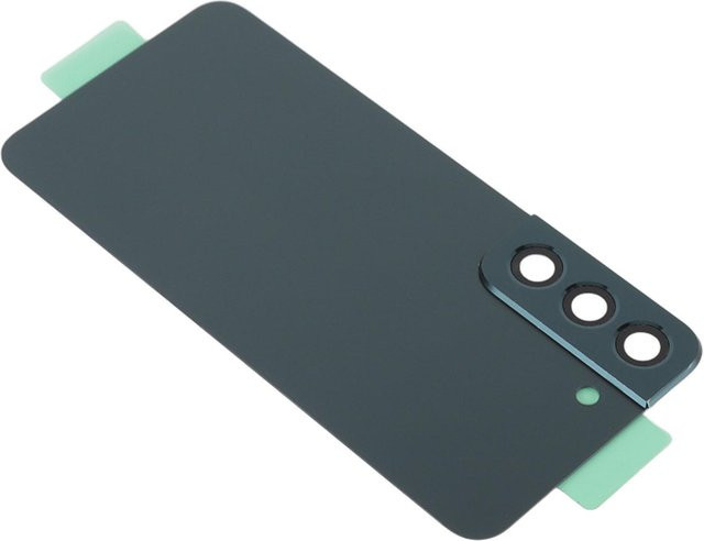 Samsung Handy-Rückseite Glasabdeckung mit Kameralinsenglas und Reparaturwerkzeug-Set für Samsung Galaxy S22 S901U S901F in Grün - Bild 1