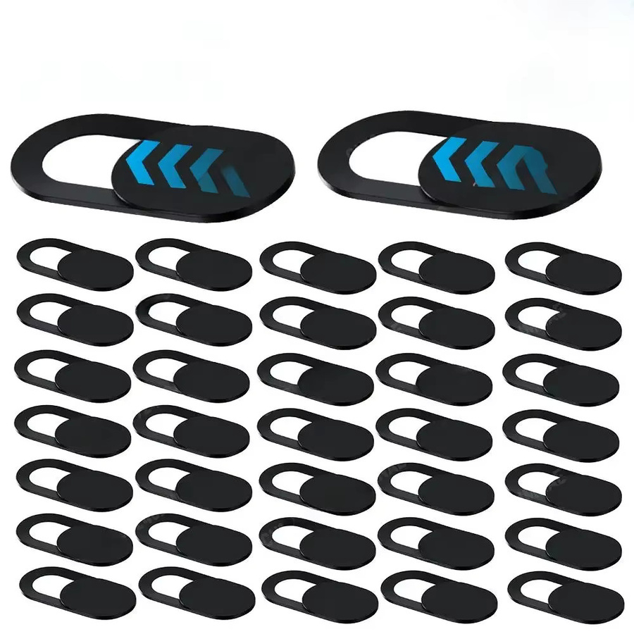 Universal Webcam Abdeckung mit Magnet-Slider aus Kunststoff in Schwarz für Laptop, iPad, PC und Macbook zum Schutz der Privatsphäre - Bild 7