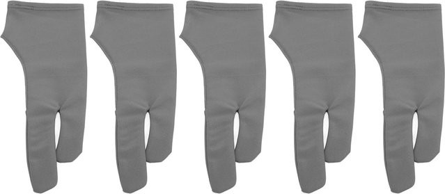 5er Set Koogeelife Künstlerhandschuhe für linke und rechte Hand, grau, verschleißfest und schweißresistent, Größe L - Bild 1