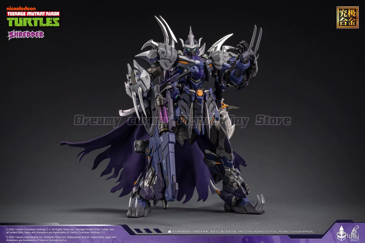 HeatBoys Shredder Mecha Model Collection Ornament, Weltraum, Bunt - Bild 2