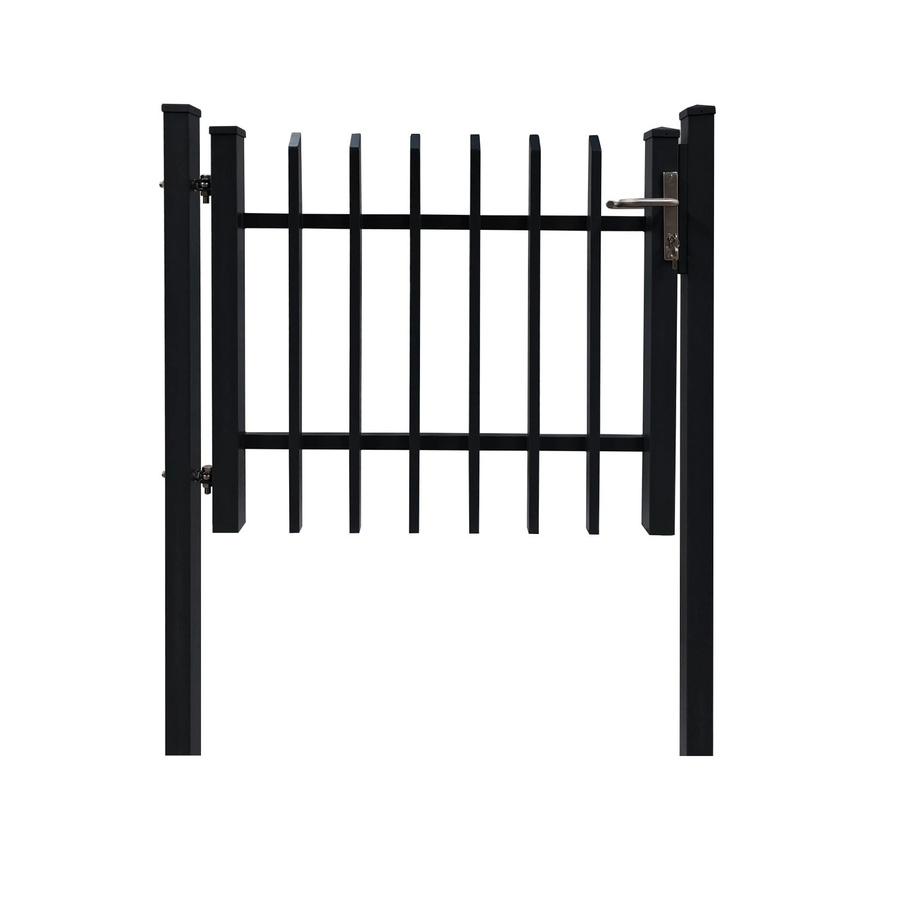 Dekor-Einzeltor Porto zum Einbetonieren in Anthrazit, Breite: 120 cm, Höhe: 100 cm - Bild 2