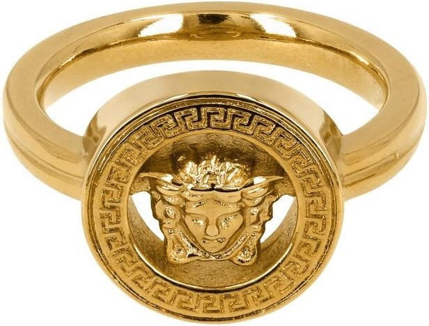 Versace Medusa Ring, Gold, Unisex, ohne Stein - Bild 1