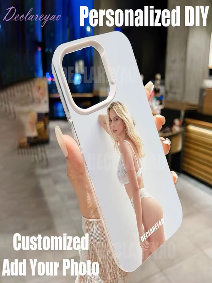 Transparente TPU Schutzhülle für Apple iPhone mit DIY-Anpassungsmöglichkeit, Mattes Design - Bild 3