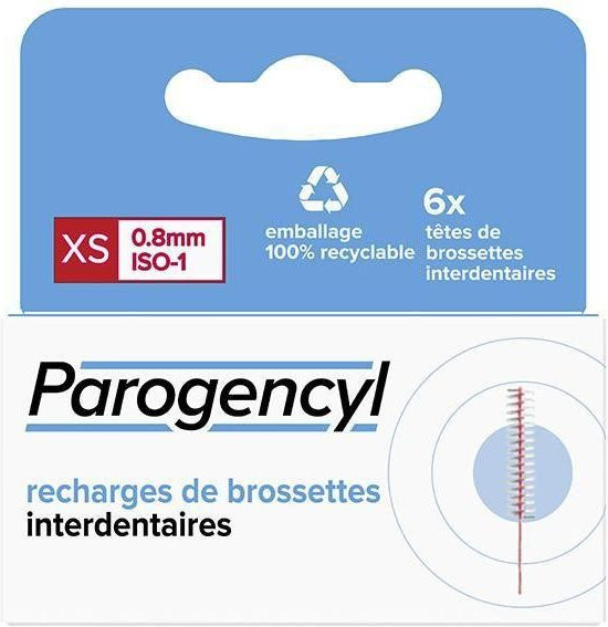 Parogencyl Recharge de Brossettes Interdentaires XS, 6 Stück - Bild 1