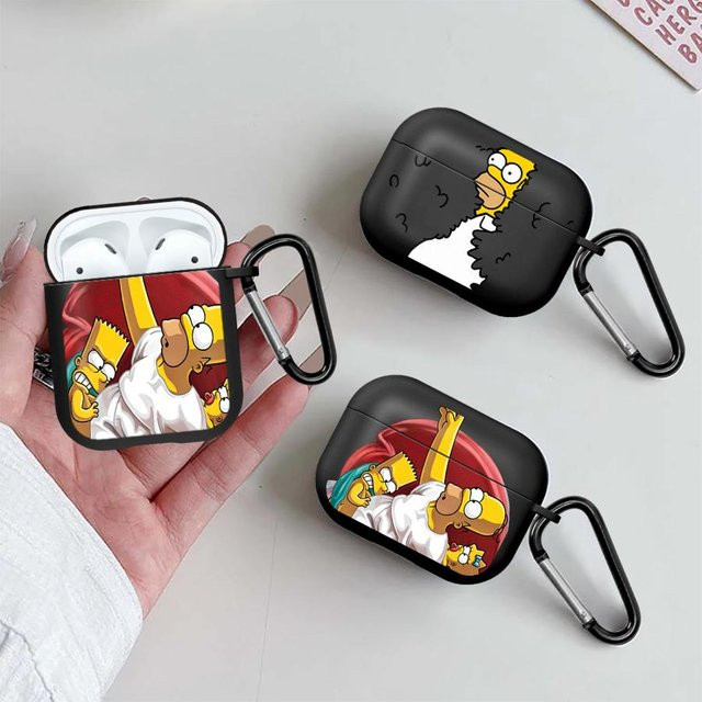 Schutzhülle The S-simpsons für Apple AirPods Pro 1, 2, 3 und 4 in Multicolour - Bild 1