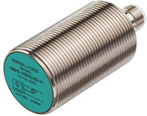 Pepperl+Fuchs Induktiver Sensor NRB15-30GS50-E2-V1 261031 PNP, Farbe: Silber, bündig montierbar - Bild 1