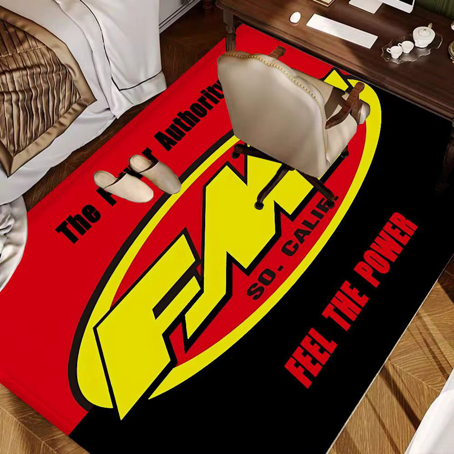 FMF Racing Logo Fußmatte rutschfest und waschbar für Wohnzimmer, Küche oder Flur - Bild 5