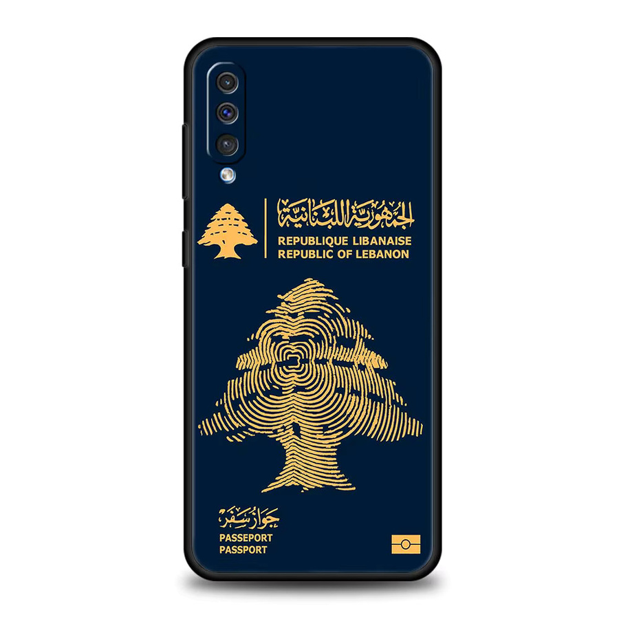 Libanon Passport Handyhülle für Samsung Galaxy A56 A36 A26 A54 A52 A24 A14 A50 A72 A70 A40 A06 A12 A22 A34 A42 A32 A04s A16 5G - Bild 2