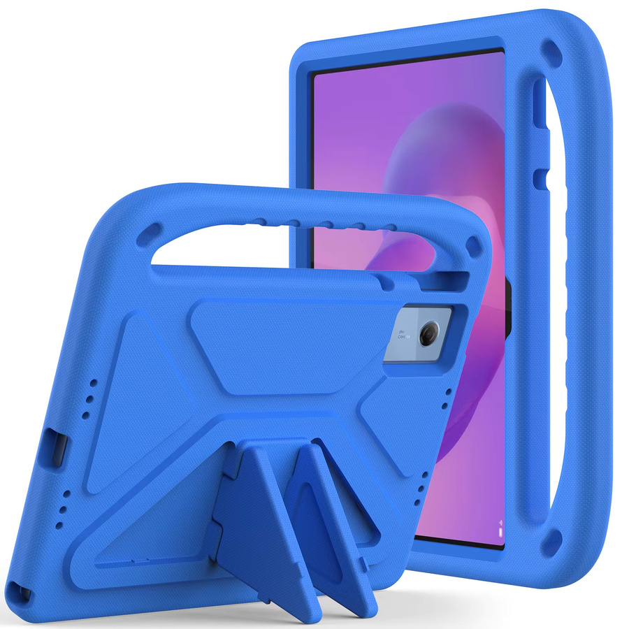 Stoßfeste Kinder Schutzhülle aus EVA-Schaum mit Griff für Lenovo Tab IdeaPad 11 Xiaoxin Pad 11 2025, Blau - Bild 2